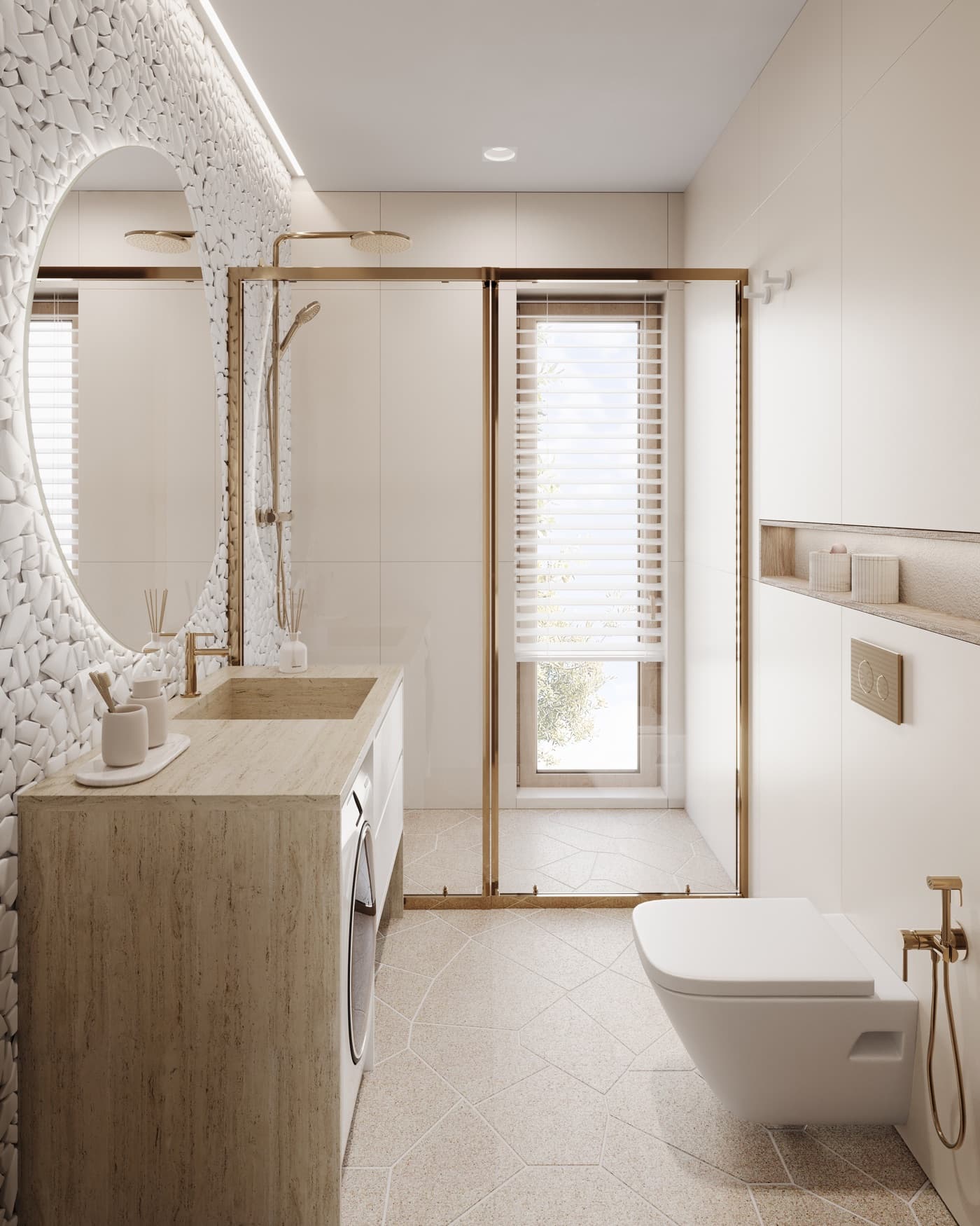 Badezimmer im Boka Verde