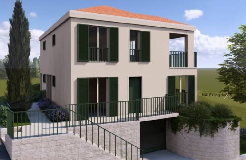 Tivat merkezine yakın modern binada yeni daire